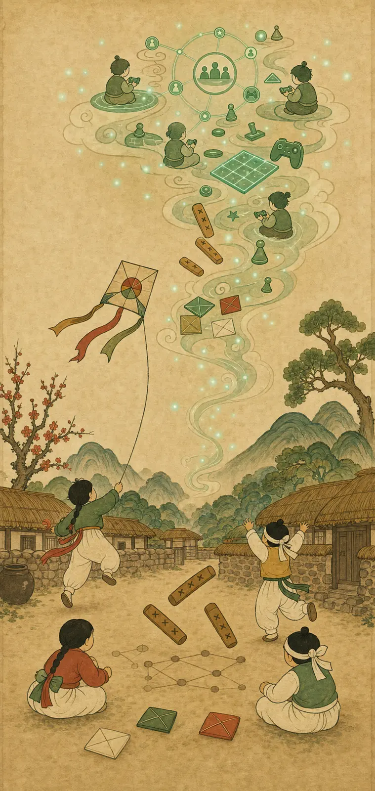 퀴가 — 놀이의 변화